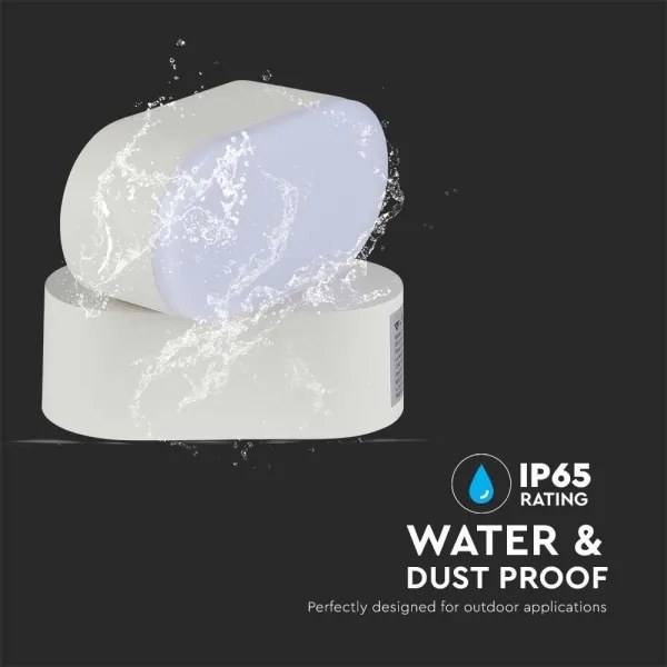 Aplică LED flexibilă de exterior LED/5W/230V 4000K IP65 alb