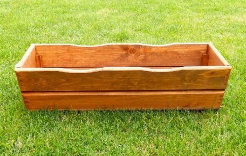 Ghiveci de gradina 64 cm maro