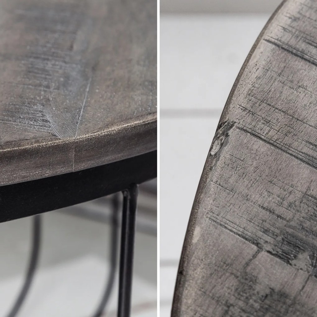 Masuta Factory Loft 56cm, salcam gri A-39672 VC