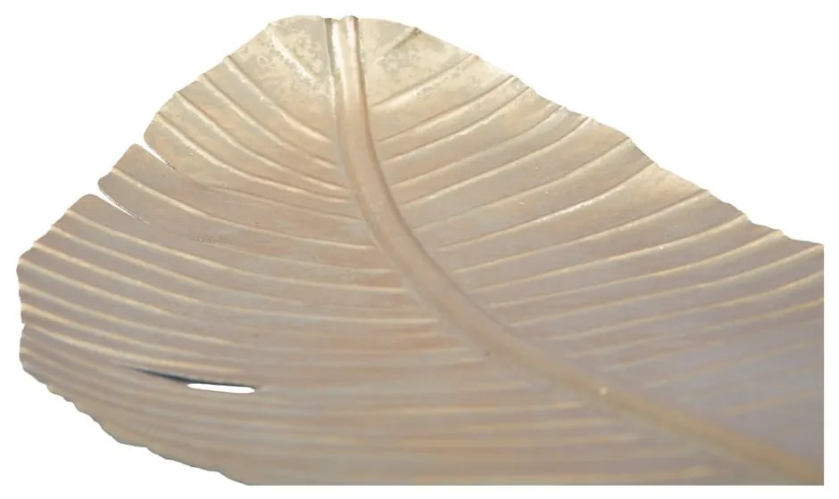 Decorațiune Mauro Ferretti Leaf, 55,5 x 18 cm, auriu
