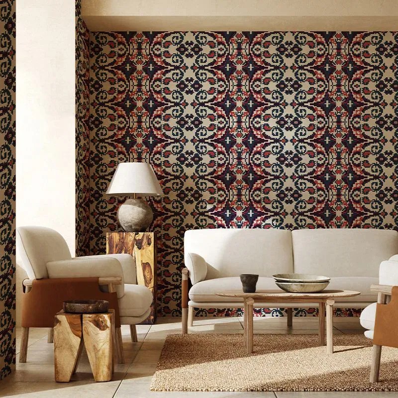 Tapet Carpeta (visiniu) - Smooth