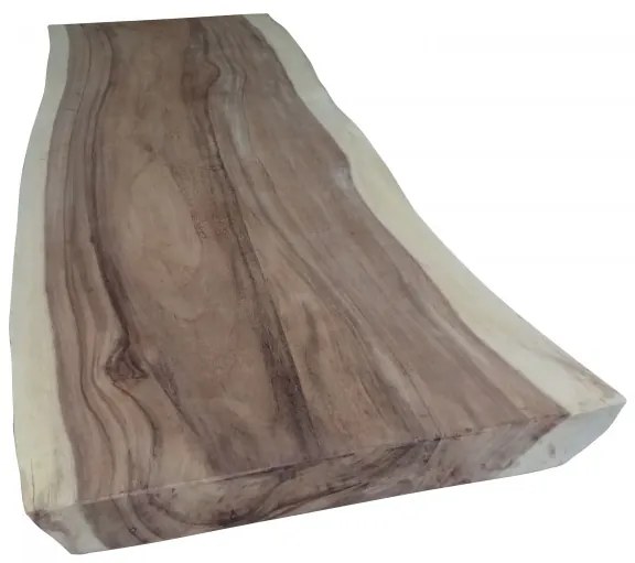 Blat de masa dreptunghiular din lemn masiv de Suar Tops &amp; Tables 250 x 95 x 8 cm