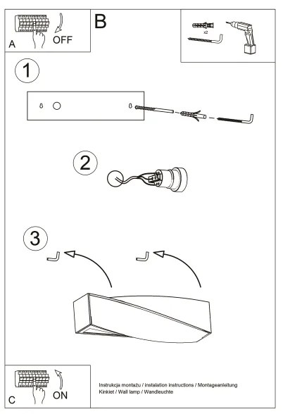 Aplică LED KERRY 1xE27/7,5W/230V ceramică/alb Brilagi
