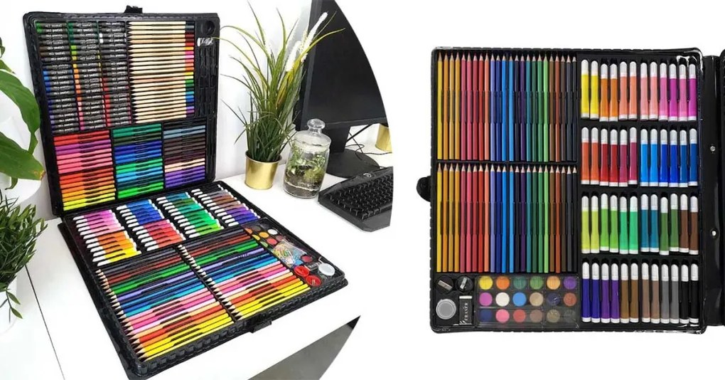 Set pictura si desen pentru copii, 258 buc