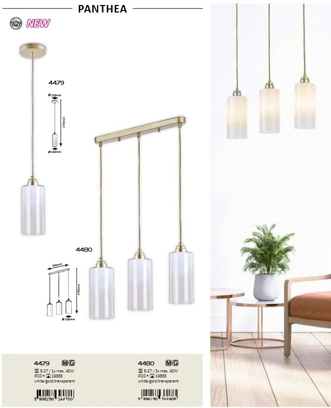 Pendul design modern Panthea 4479 RX