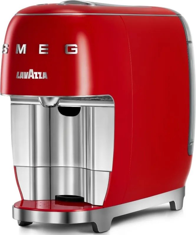 Espressor cu capsule SMEG Lavazza A Modo Mio LM200, 1250 W, 10 bar, 0,9 l, Incalzire rapida, Rosu
