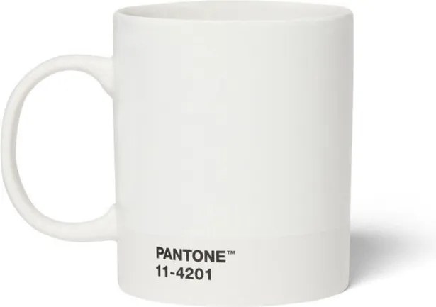 Cană ceramică albă 375 ml Cloud Dancer - Pantone