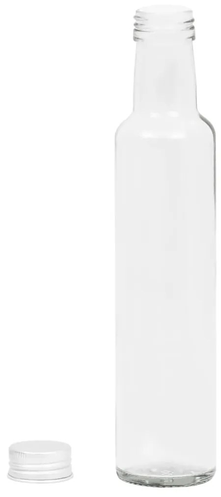 Sticle mici, capace cu filet, 10 buc., 260 ml 10, 260 ml