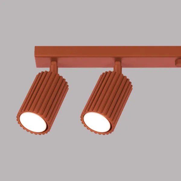 Brilagi - Spot LED CRESTO 6xGU10/10W/230V roșu