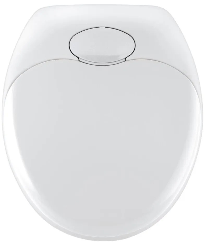 Capac WC WENKO 110003100-WC 35,5x38 cm, alb