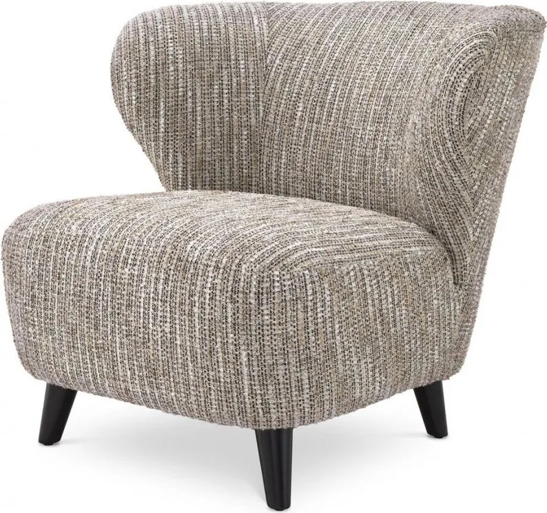 Fotoliu design elegant LUX Hydra, bej mademoiselle 116134 HZ