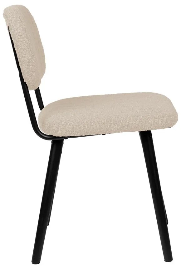 Scaun de dining crem Jake – White Label