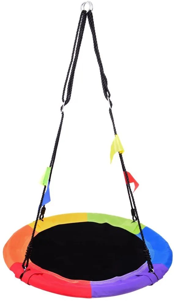 Leagăn - cuib de barză Multicolor 100cm
