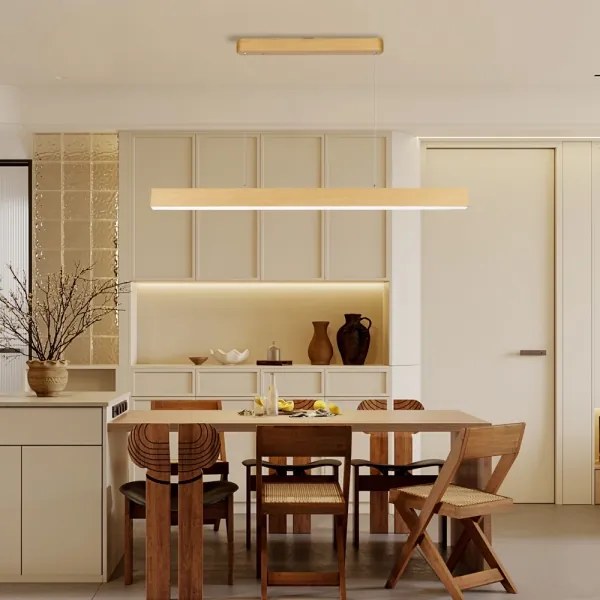 Brilagi - Lustră LED dimabilă SLEEKLINE SMART, 40 W, 230 V, Wi‑Fi Tuya, telecomandă inclusă