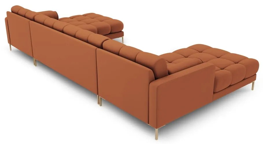 Colțar cărămiziu (în formă de "U") Bali – Cosmopolitan Design