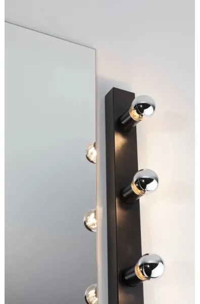 Corp de iluminat pentru oglindă de baie Paulmann 80097 3xE14/40W IP44 REGULA 230V negru