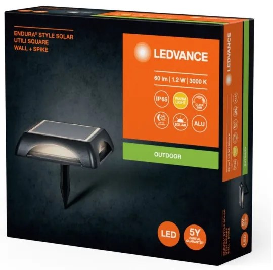 Ledvance - Lampă solară LED ENDURA STYLE SOLAR LED/1,2W/3,7V IP65