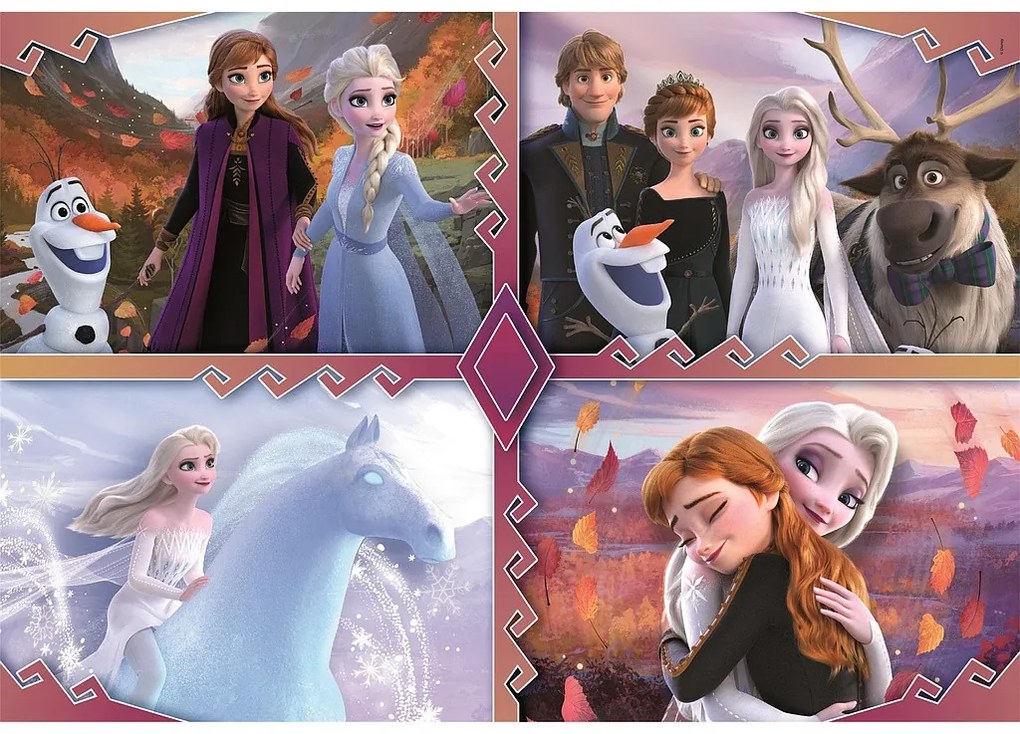 Disney Regatul de gheață Moments Puzzle Clementoni de 180 piese