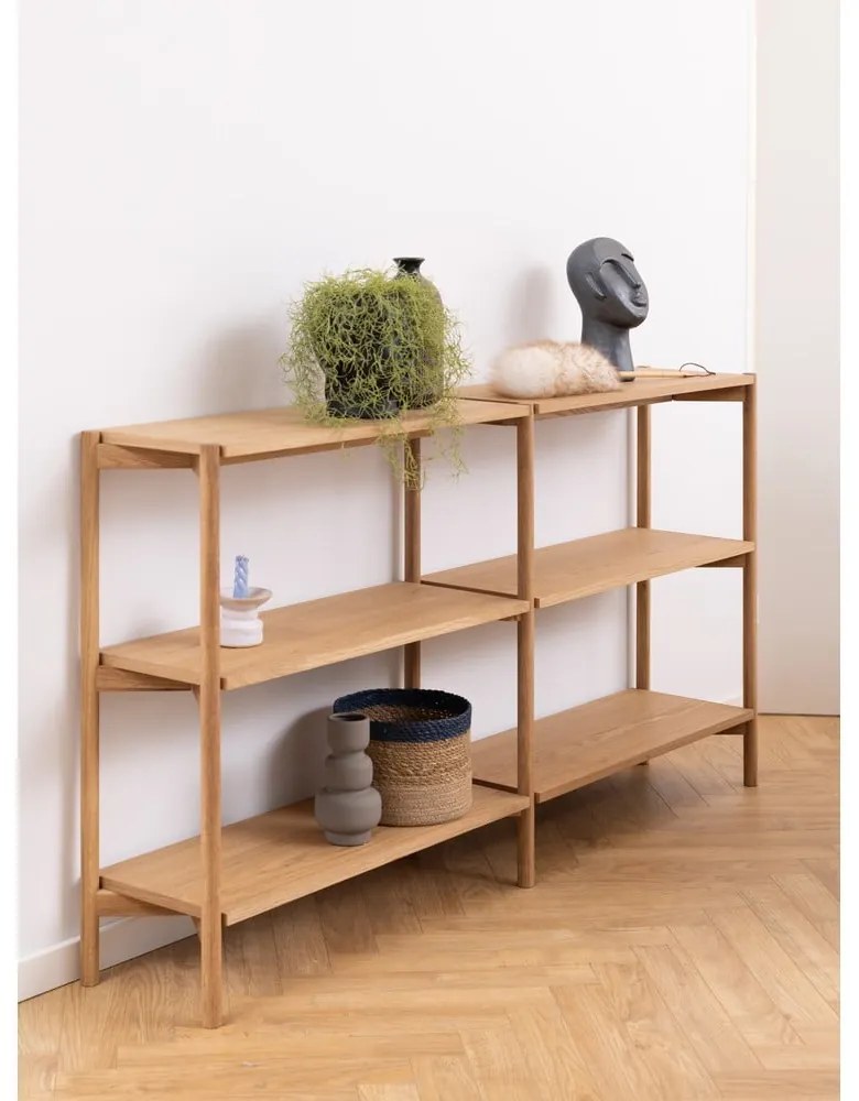 Bibliotecă joasă din stejar Actona Braidwood