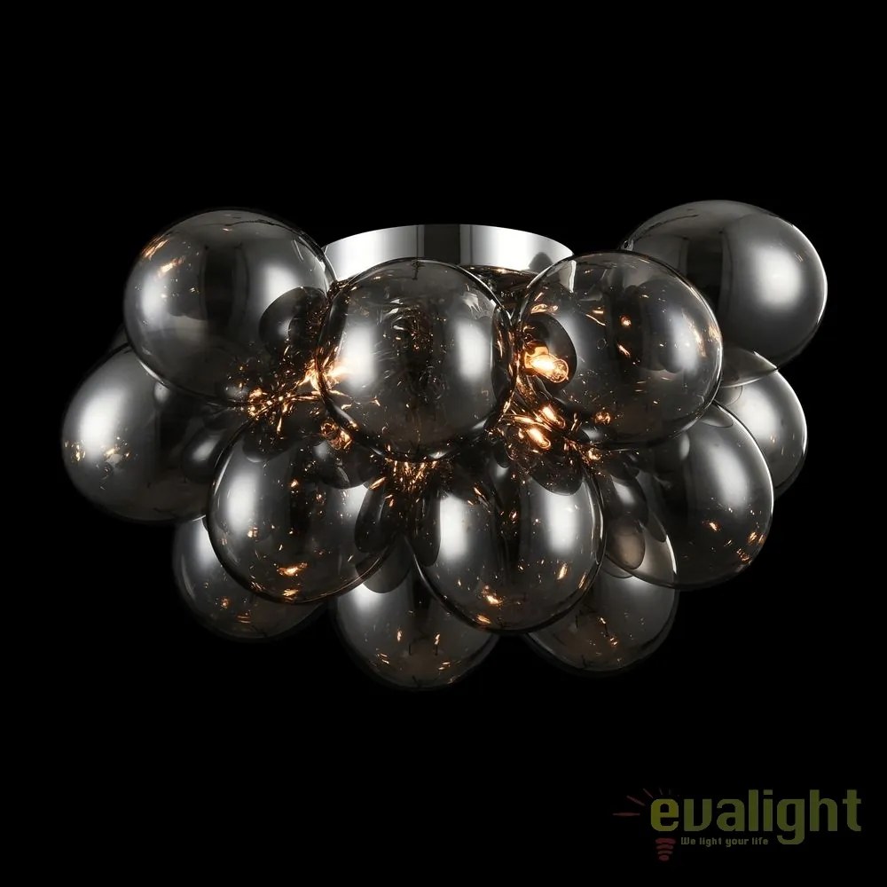 Lustra aplicata / Plafoniera design deosebit diam. 38cm Balbo fumurie MYMOD112-04-N