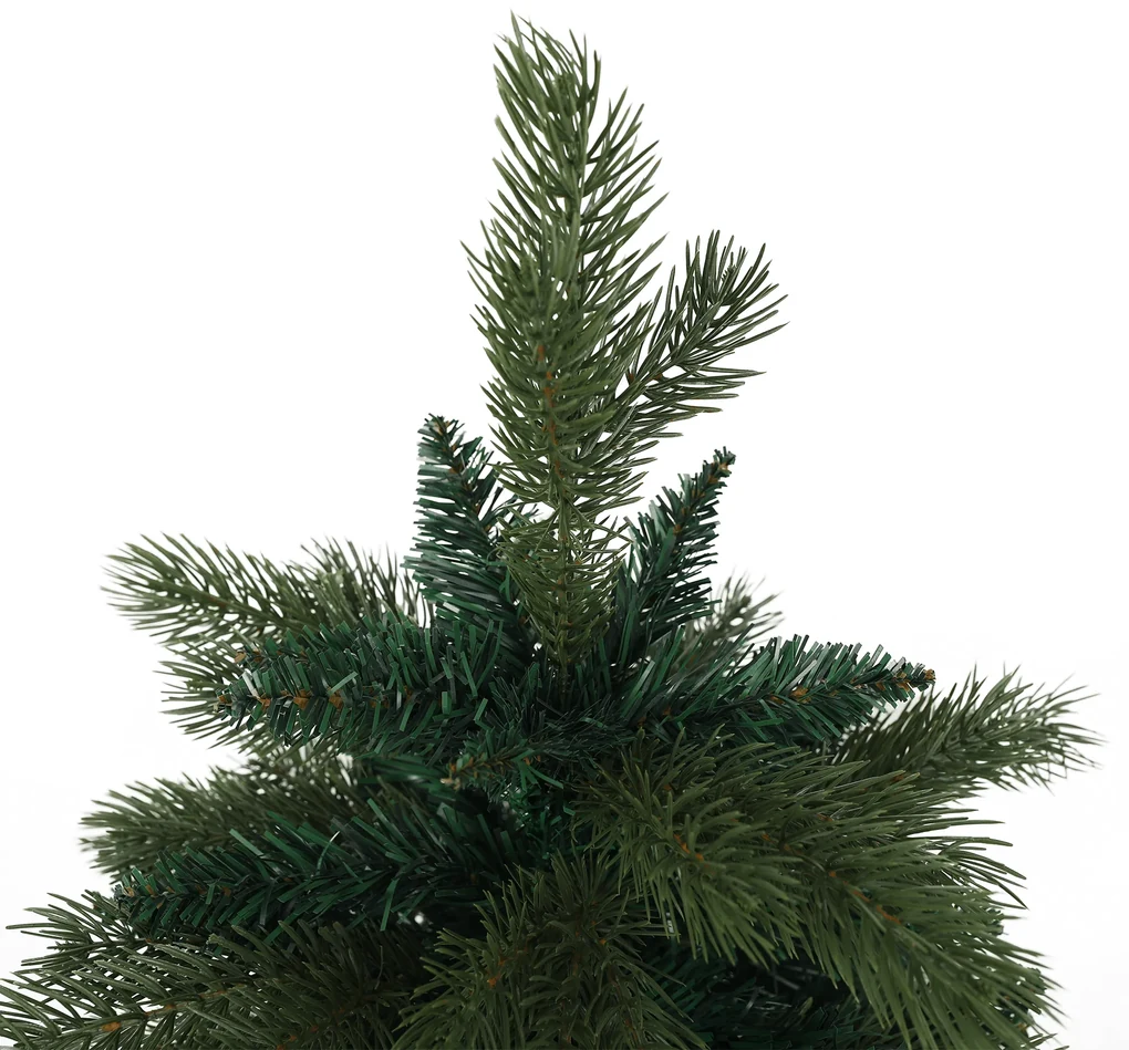 Brad de Crăciun 3D, verde, 160 cm, CHRISTMAS TIP 9