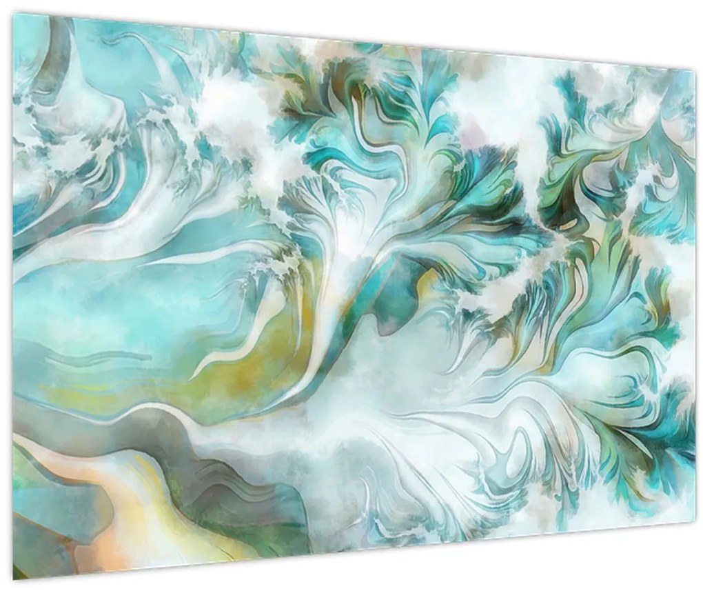 Tablou - Pictura modele abstracte de pictură (90x60 cm)