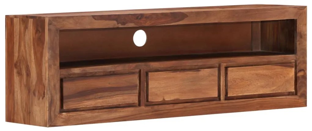 vidaXL Comodă TV, 120x30x40 cm, lemn masiv de acacia