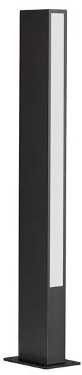 Stalp negru de exterior LED IP65 Stor H-60cm