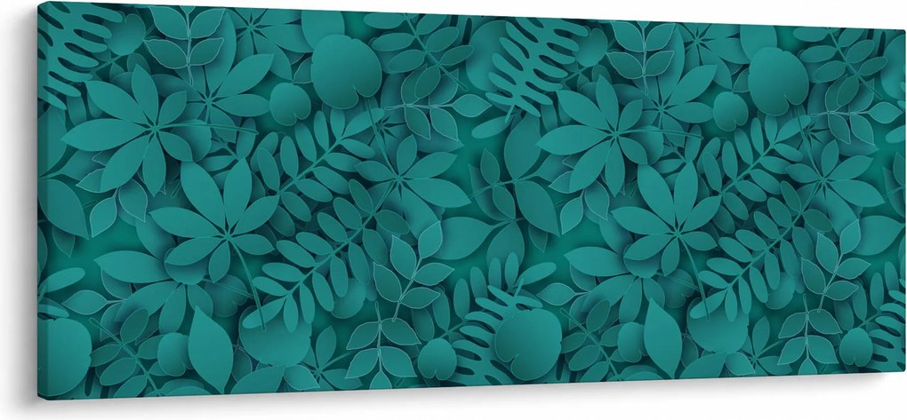 Tablou - Frunze (120x50 cm)