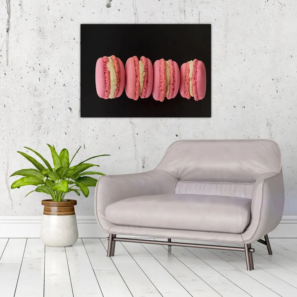 Tablou cu macarons (70x50 cm)
