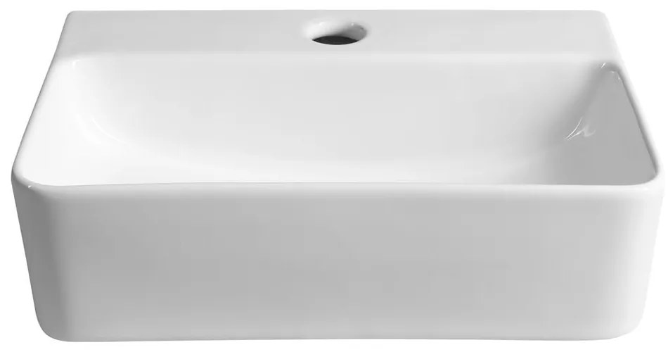 Chiuvetă mică pentru WC albă din ceramică 36x25 cm Gerda – Sapho