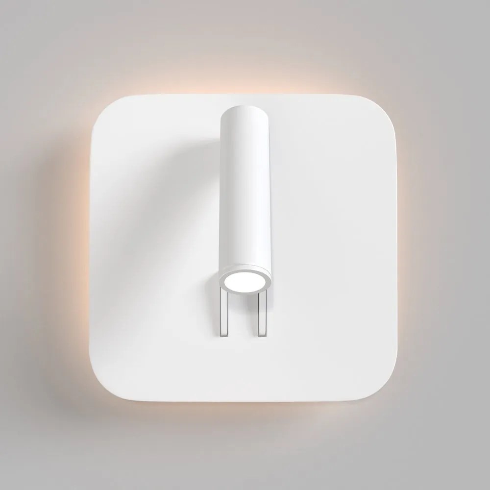 Aplica de perete cu spot LED directionabil LOS 176 alb