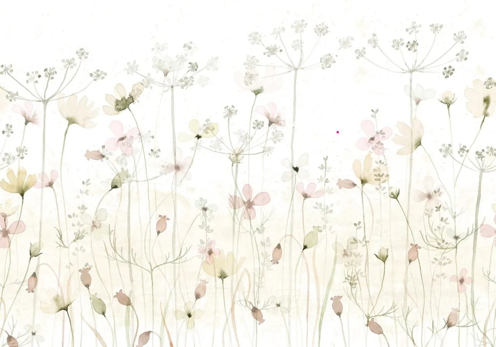 Fototapet, Dreamy Meadow, Pastel, Rebel Walls