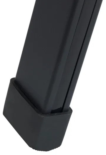 WENKO 50482100 - Scăriță din aluminiu ALU-DESIGN 44x101 cm, negru