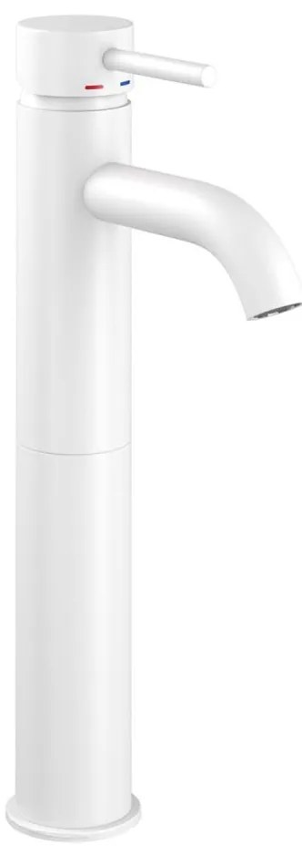 Baterie de lavoar BATH DELUXE 28-005-02-01-00 DRAGOR 29 cm alb mat