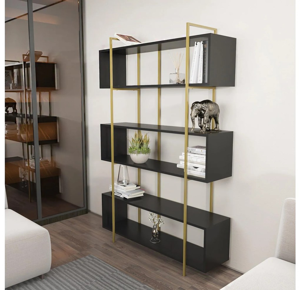 Raft Brutus (antracit + auriu) . 1101439