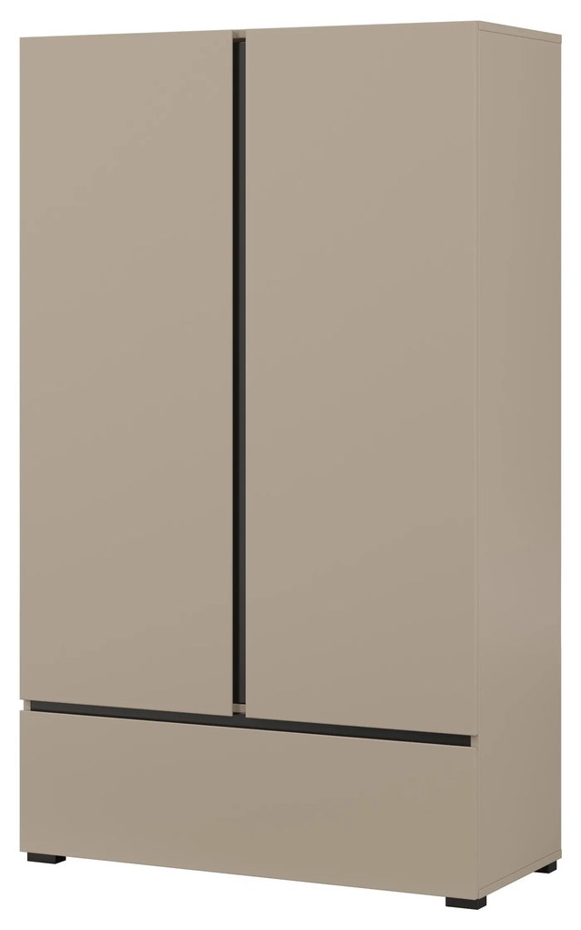 Dulap cu rafturi Crossroad S38 (congo + negru). 1118251