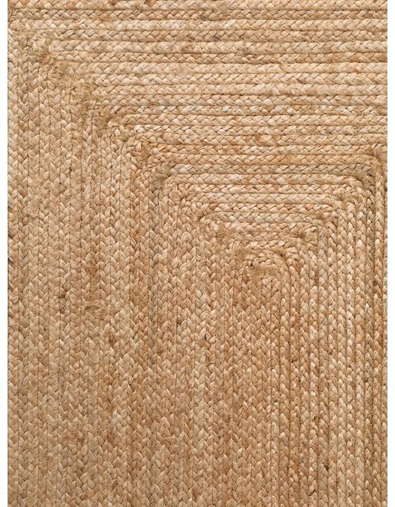 Covor tip traversă în culoare naturală reversibil, țesut manual din iută 80x200 cm Sharmila Natural Brown – Hanse Home