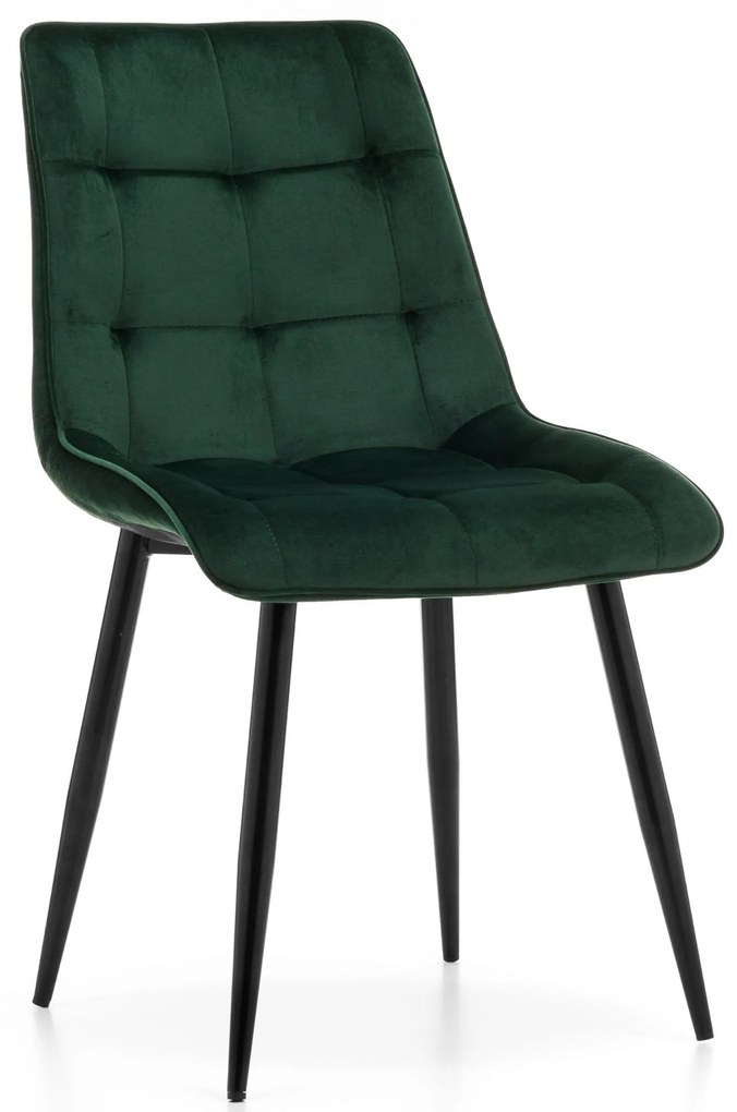 JAKS SCAUN DE SUFRAGERIE CHIC VELVET VERDE