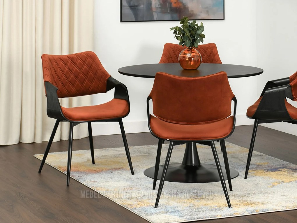 Scaun Rolf K (negru). 1111250