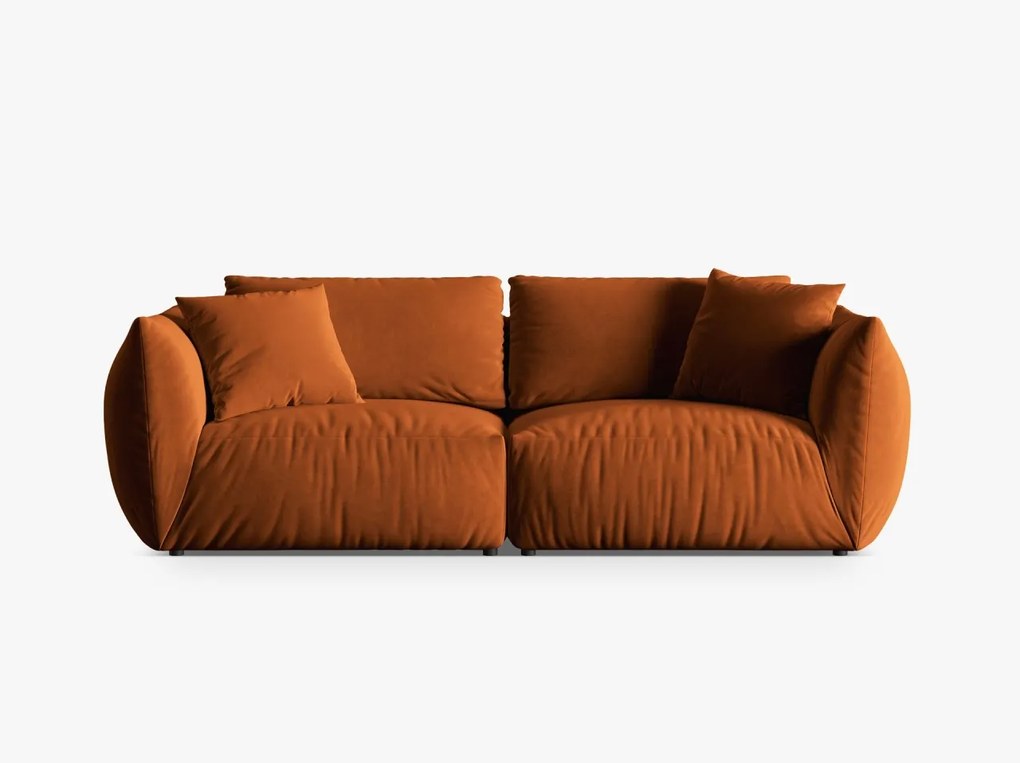 Canapea modulara Chris 4 locuri catifea L260 cm
