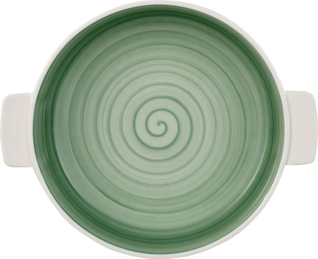Vas ceramic rotund Villeroy &amp; Boch Clever Cooking 24cm verde