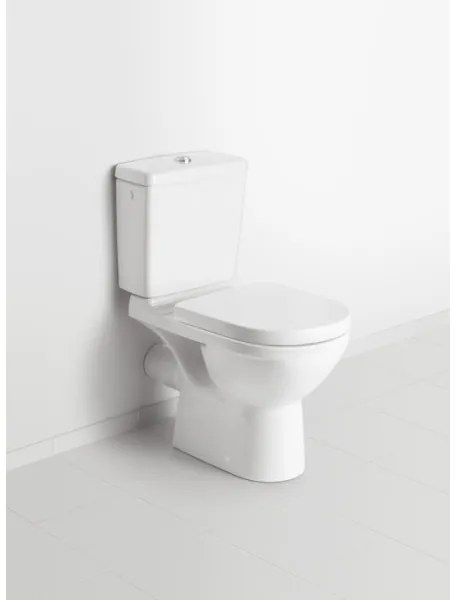 Villeroy & Boch 5760G101 - Rezervor combi pentru WC O.NOVO, alimentare din spate/laterală