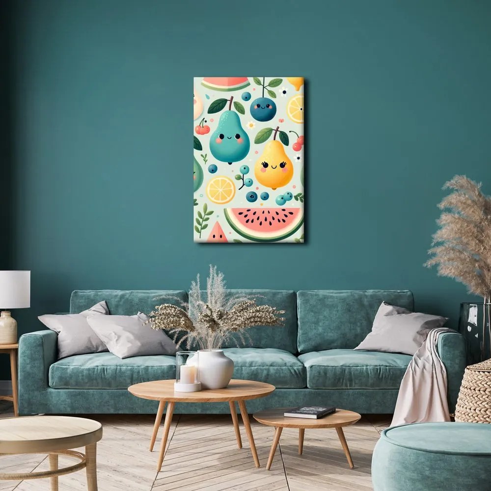 Tablou fructe colorate pentru copii