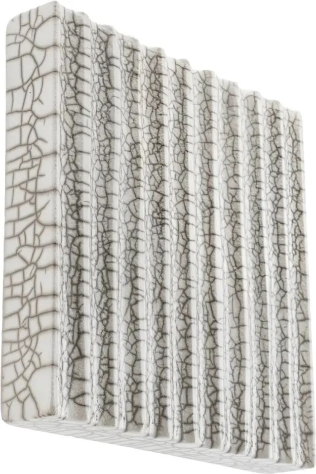 Decoratiune de perete LUX realizata manual din ceramica Division straight