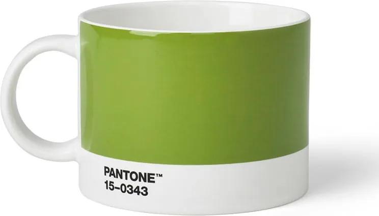 Cană pentru ceai Pantone 15-0343, 475 ml, verde