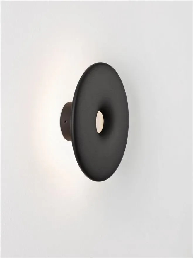 Aplica LED 3000K pentru fatade IP54 SPLASH negru