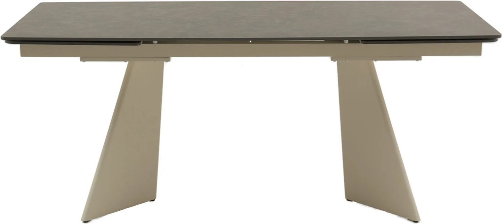 Masă ceramică Colle Beige, extensibilă 280 cm/90 cm
