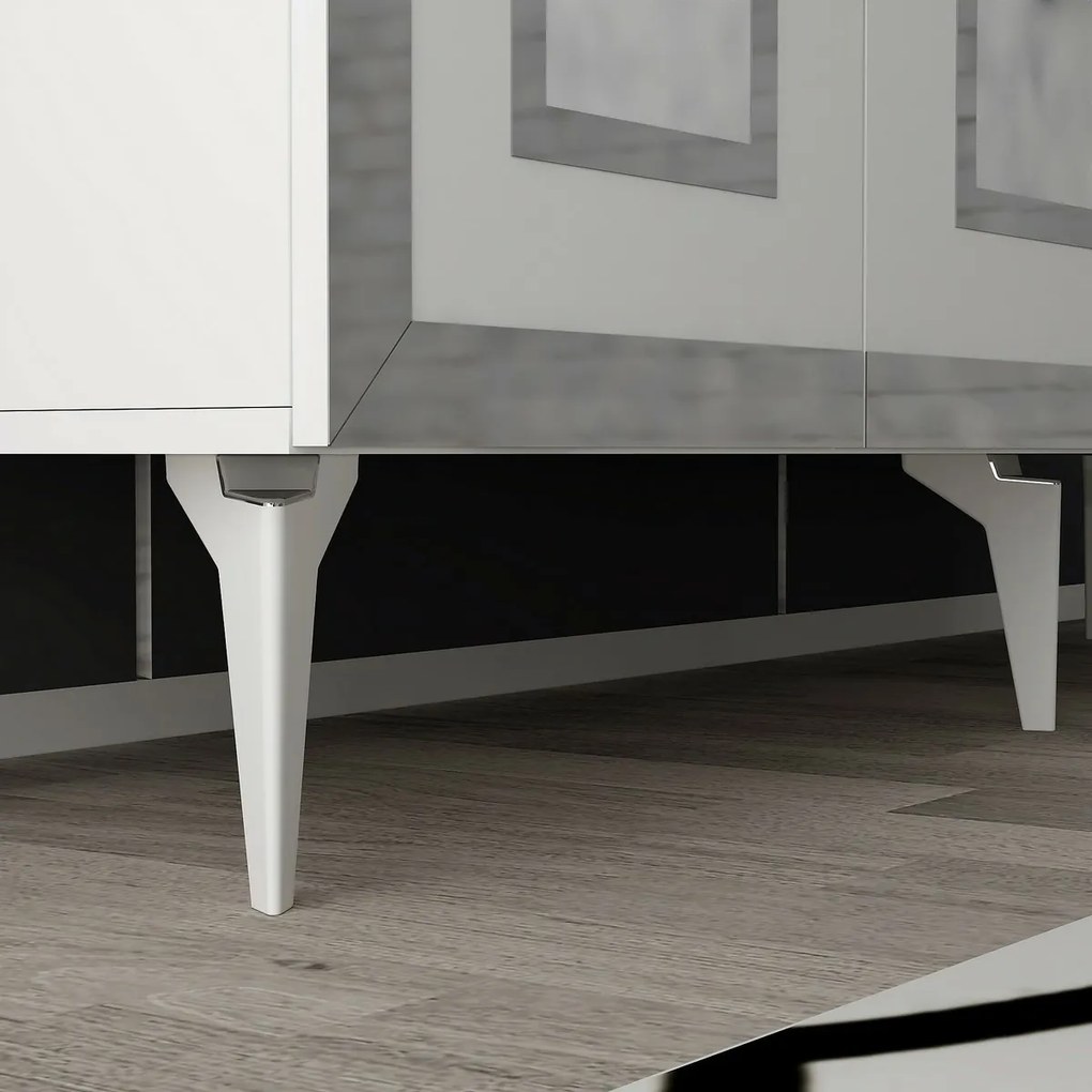 Dulap Karya White and Silver