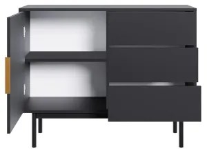 Comodă ELI neagră